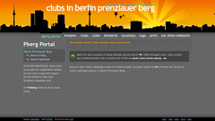 Details : Konzerte Partys, clubs in Berlin Prenzlauer Berg | Event in P-Berg